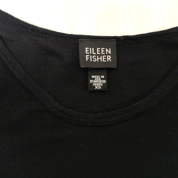 Eileen Fisher Sleeveless Viscose Midi Dress. Size XS - Picture 8 of 8